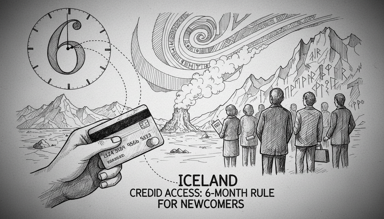 Iceland Credit Card Access: 6-Month Rule for Newcomers