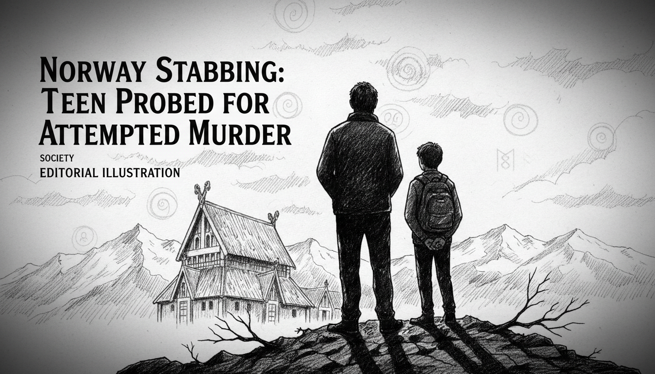 Norway Stabbing: 1 Teen in Attempted Murder Probe