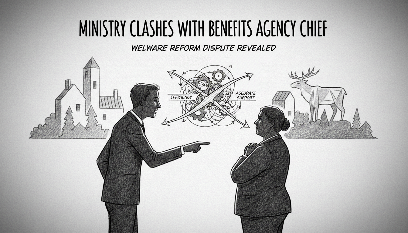Ministry Clashes with Benefits Agency Chief Over Welfare Reform Plans
