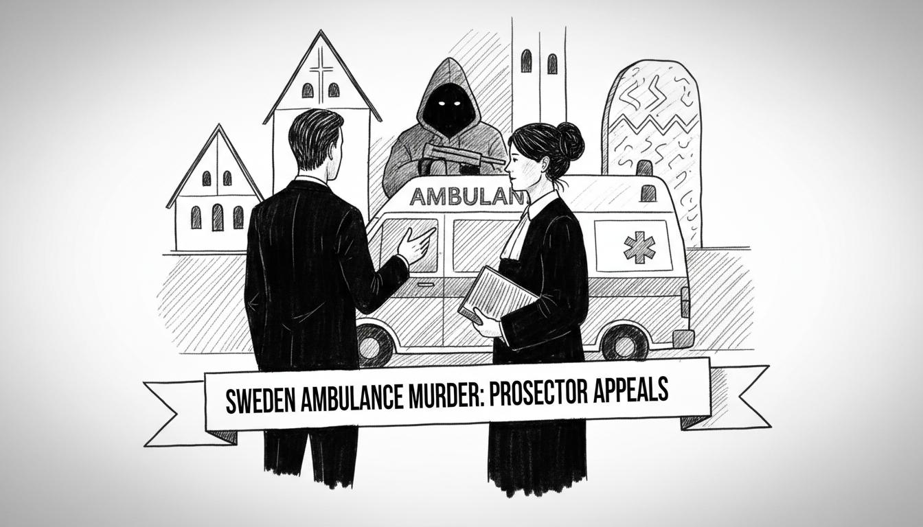 Sweden Ambulance Murder: Prosecutor Appeals 18-Year Sentence