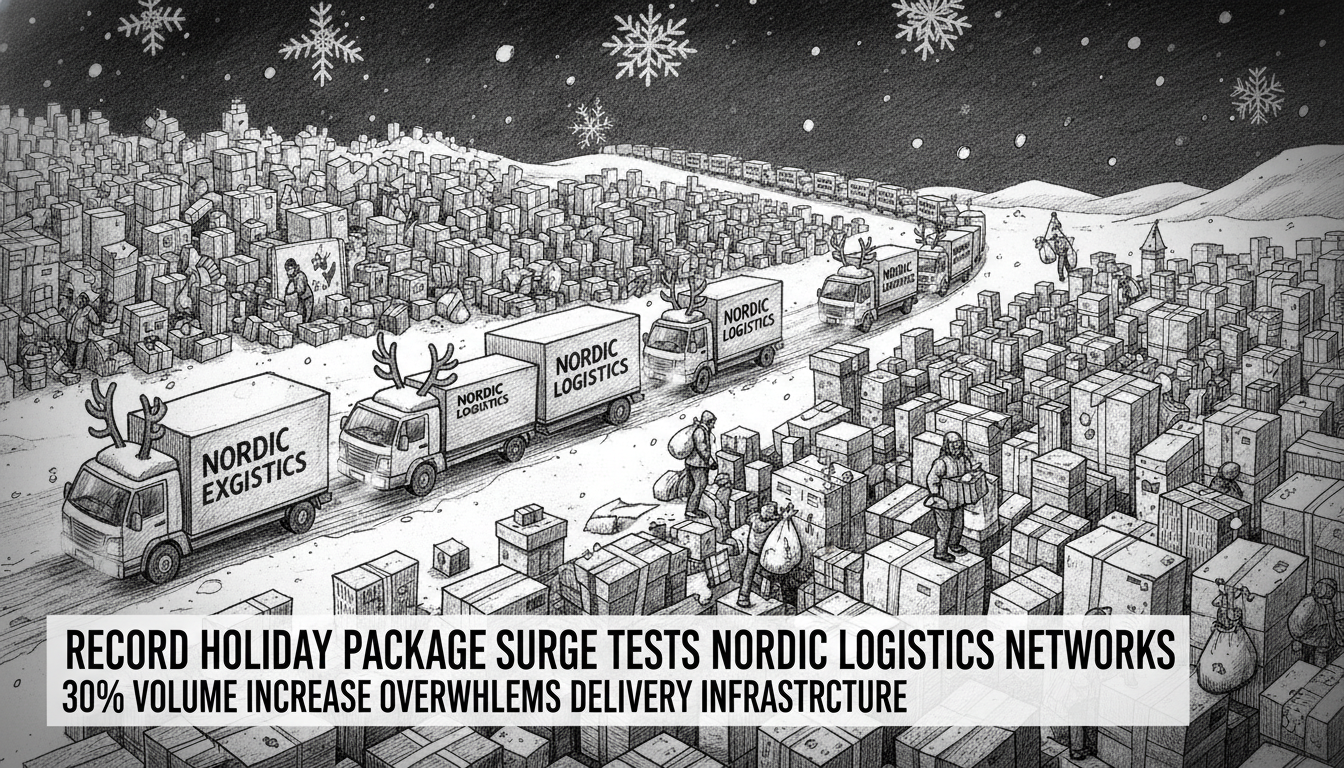 Record Holiday Package Surge Tests Nordic Logistics Networks
