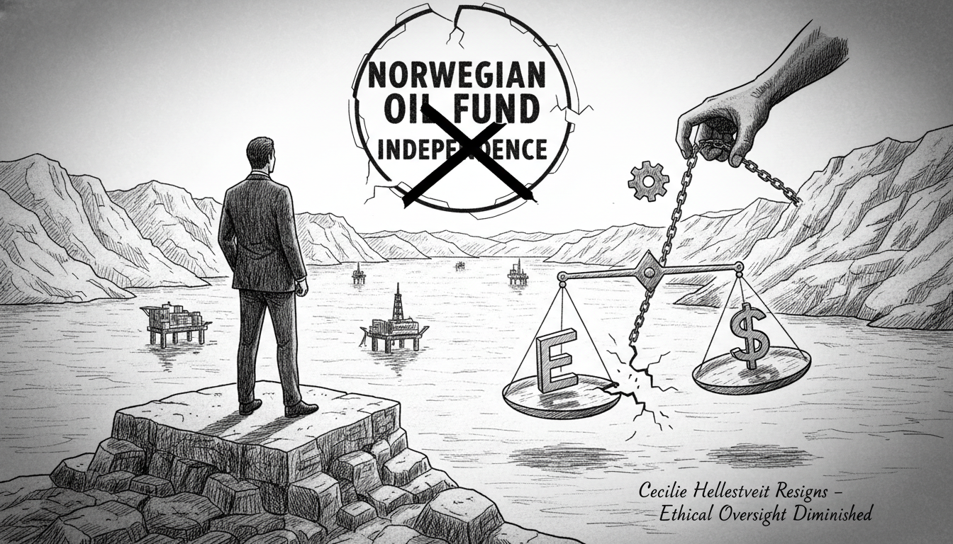 Ethics Council Member Resigns Over Norwegian Oil Fund Independence Concerns