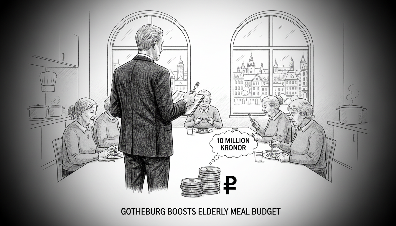 Gothenburg Politician Grades Elderly Care Food Quality