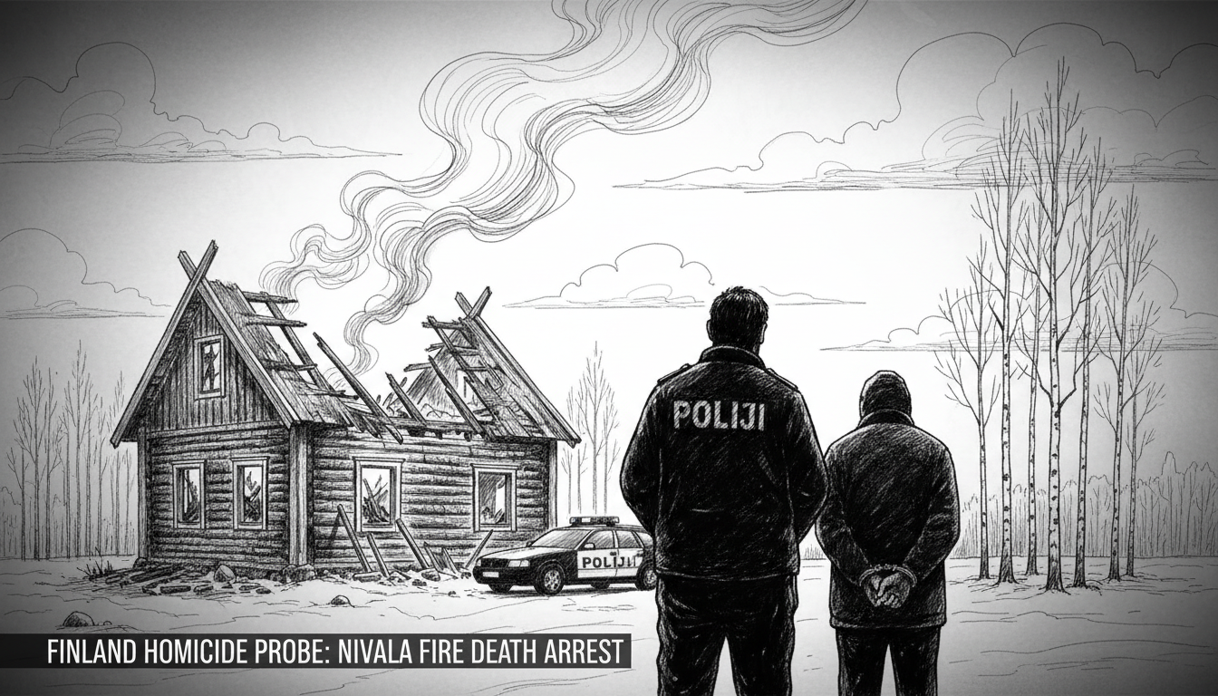 Finland Homicide Probe: Nivala Fire Death Arrest