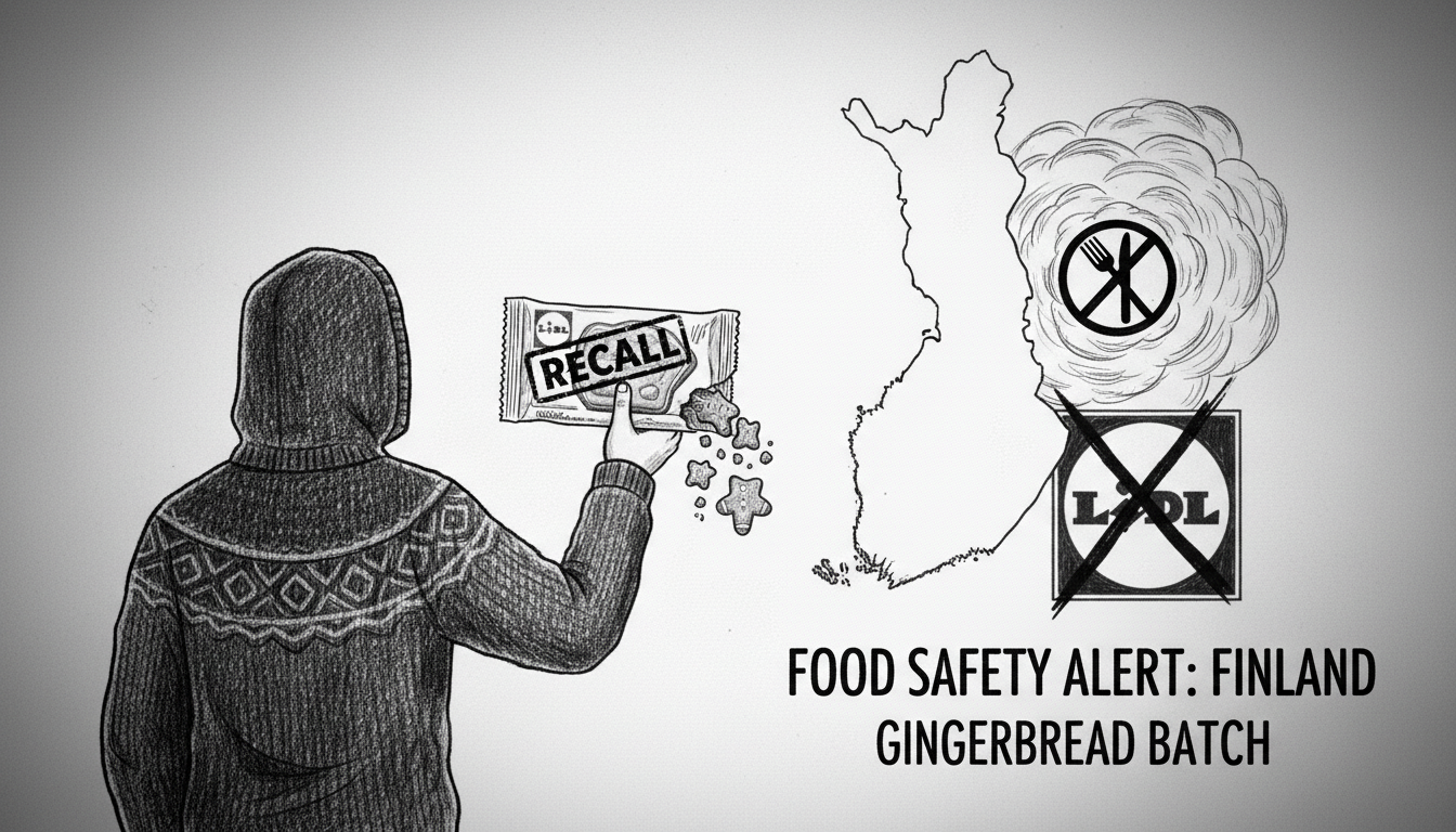 Finland Food Safety Alert: Lidl Recalls Gingerbread Batch
