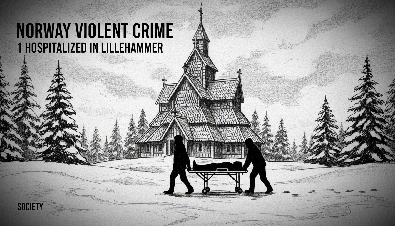 Norway Violent Crime: 1 Hospitalized in Lillehammer