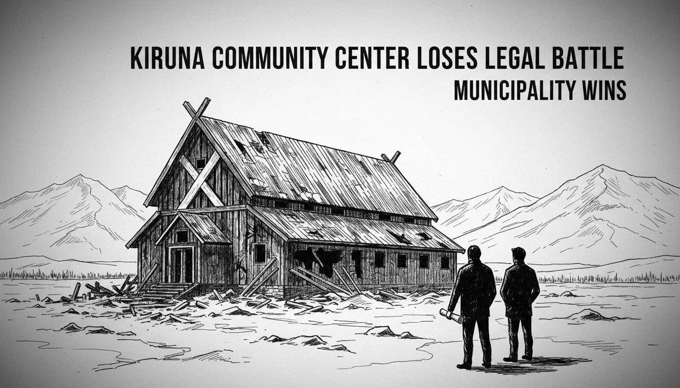 Kiruna Community Center Loses Legal Battle Against Municipality