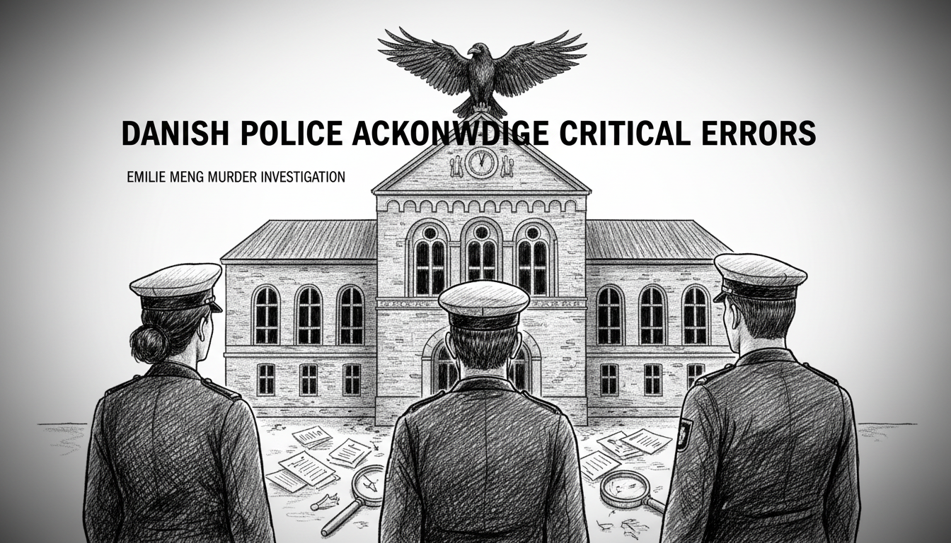 Danish Police Acknowledge Critical Errors in High-Profile Murder Investigation