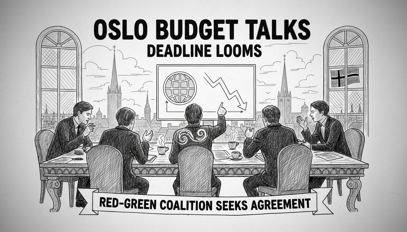 Oslo Budget Talks Intensify as Red-Green Coalition Seeks Agreement