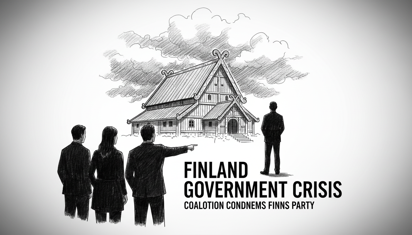 Finland Government Crisis: Coalition Condemns Finns Party