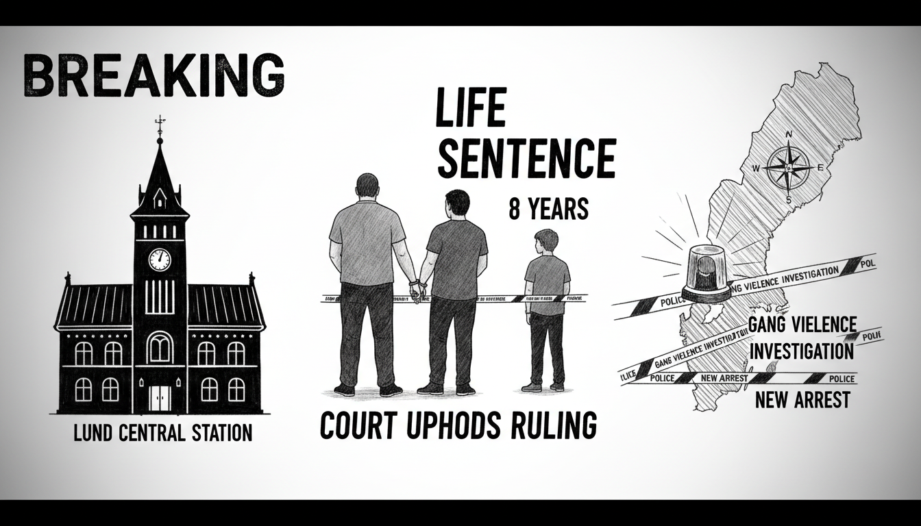 Court Upholds Life Sentence in Lund Central Station Murder