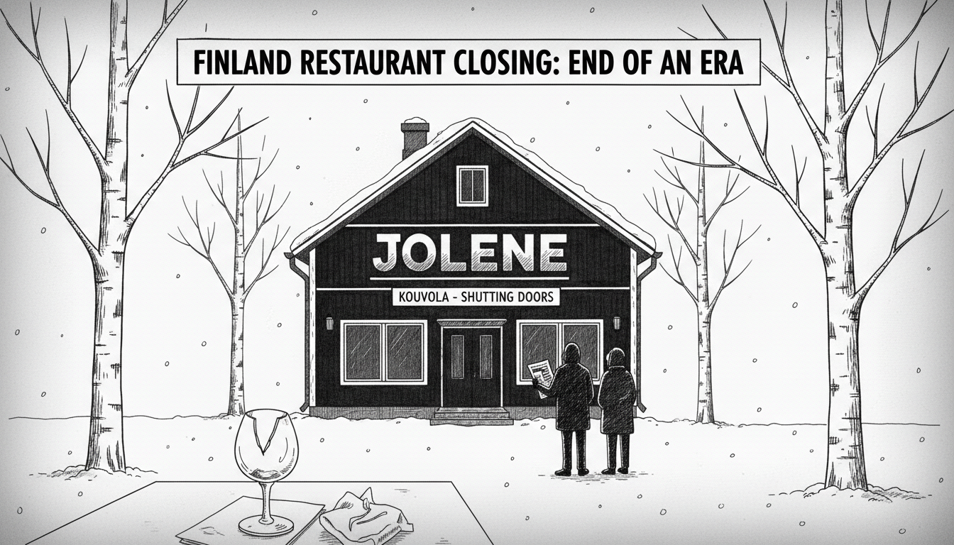 Finland Restaurant Closing: Kouvola's Jolene Shuts Doors