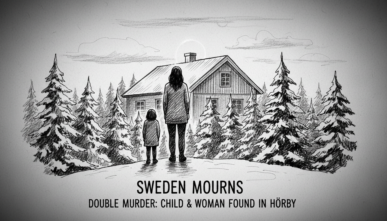 Sweden Mourns Double Murder: Child & Woman Found in Hörby