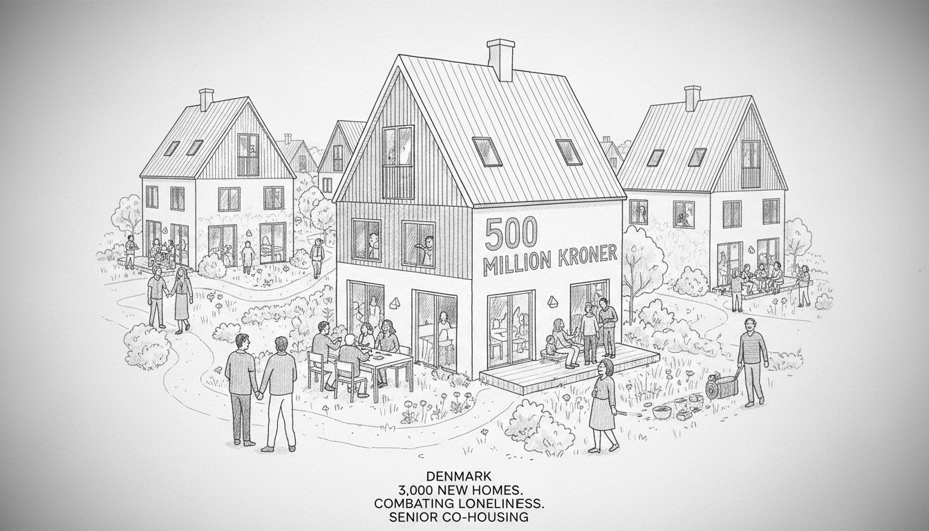 Danish Government Expands Senior Co-housing Communities to Combat Loneliness