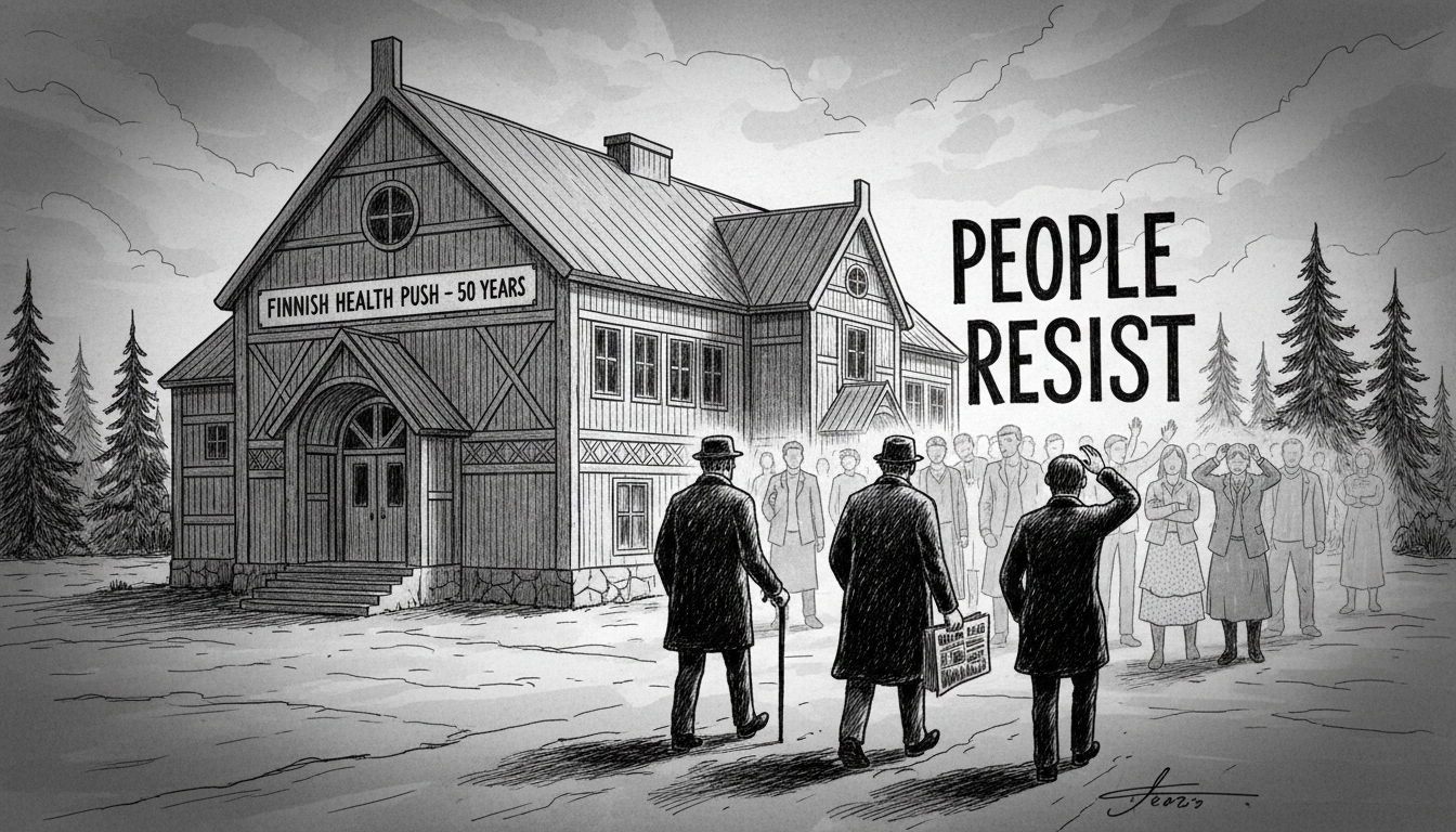 Finnish Health Push: People Resist 50 Years On