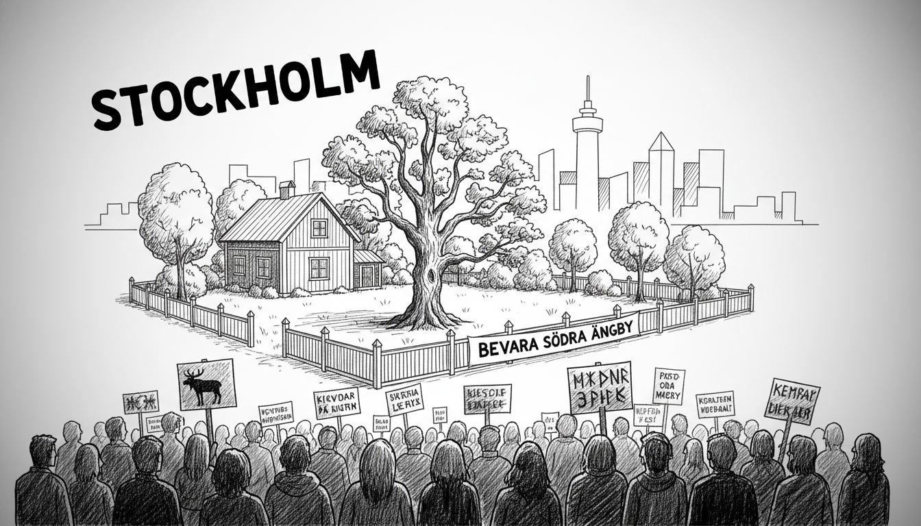 Stockholm Residents Fight City Sale of Protected Plot