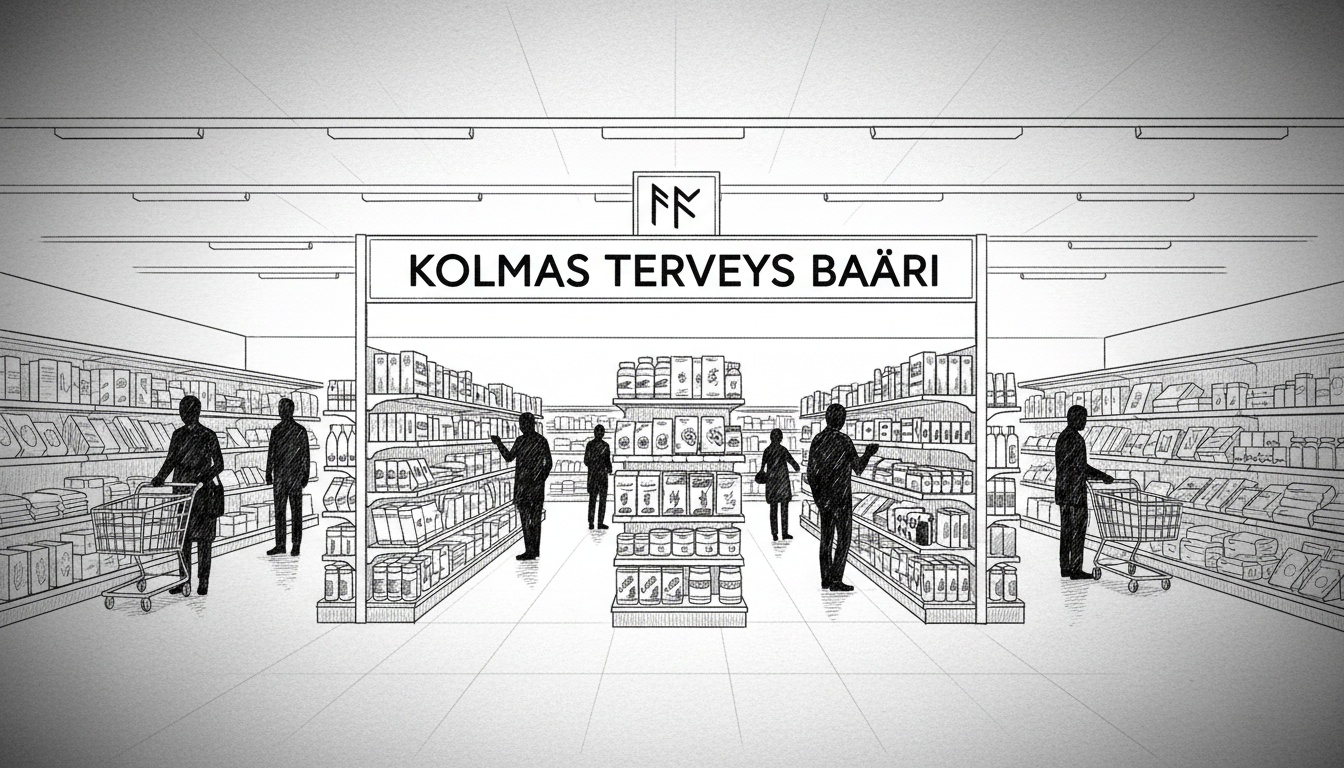 Finland's Grocery Stores Add 3rd Health Bars