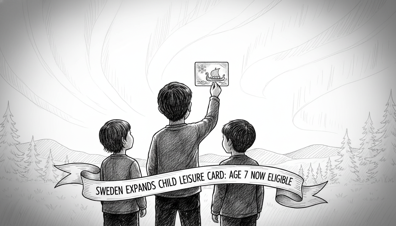 Sweden Expands Child Leisure Card: Age 7 Now Eligible