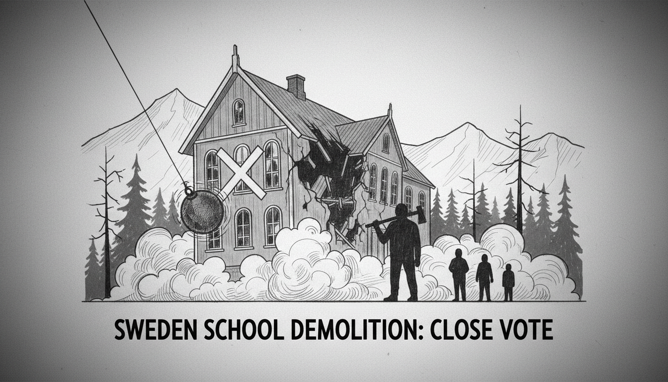 Sweden School Demolition: 1 Building Axed After Close Vote