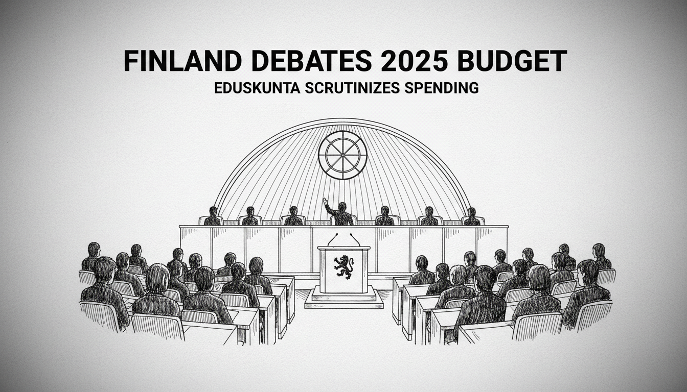 Finland Debates 2025 Budget: Eduskunta Scrutinizes Spending