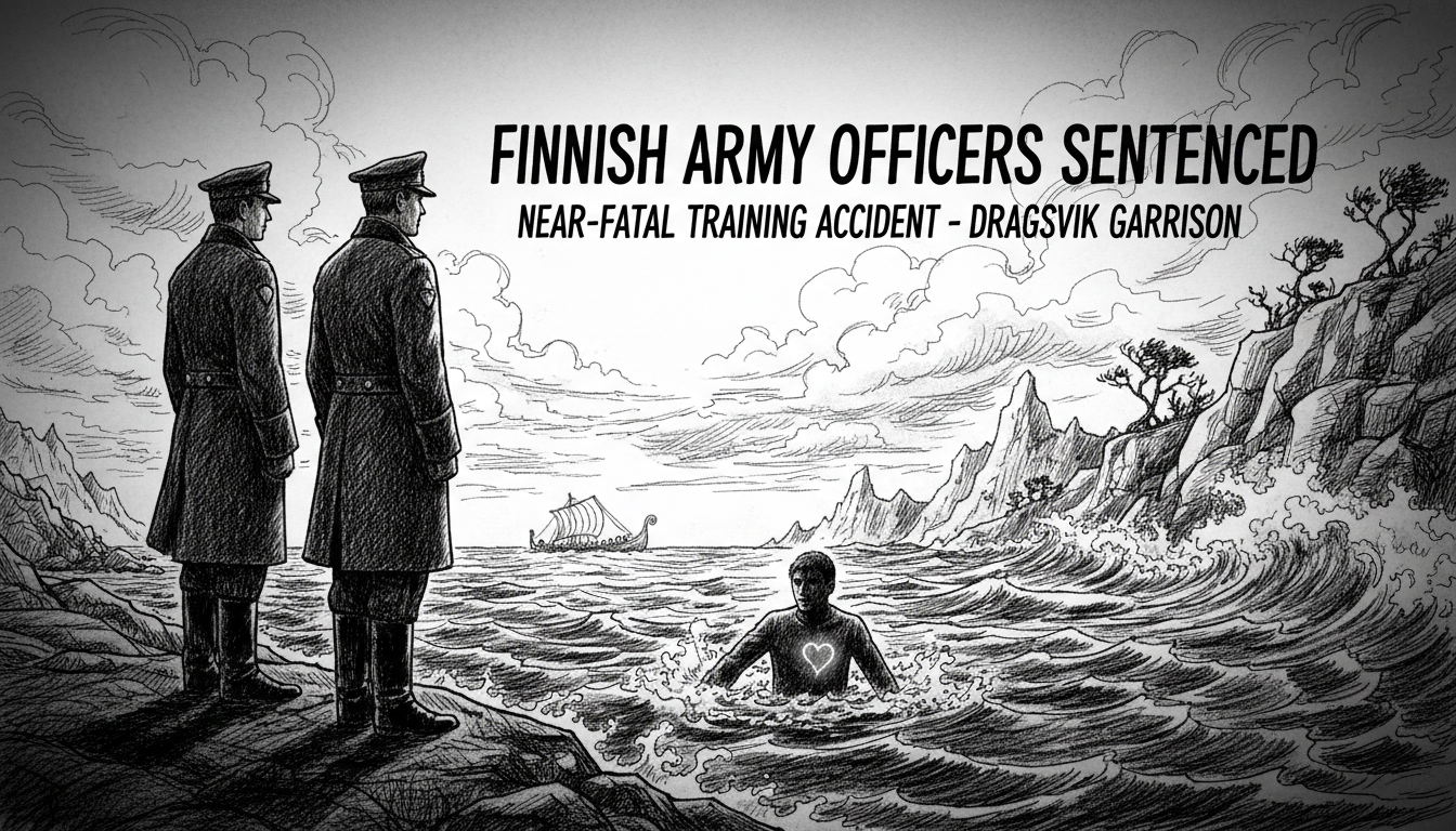 Finnish Army Officers Sentenced Over Near-Fatal Training Accident