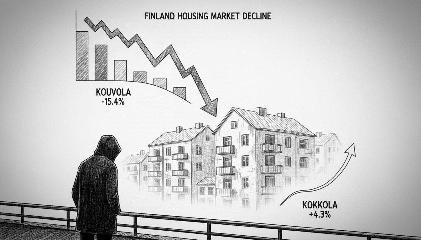 Kouvola Records Sharpest Drop in Older Apartment Prices