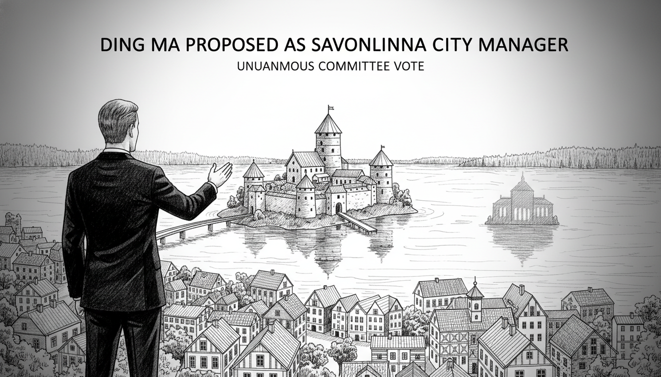 Ding Ma Proposed as Savonlinna City Manager Following Unanimous Committee Vote
