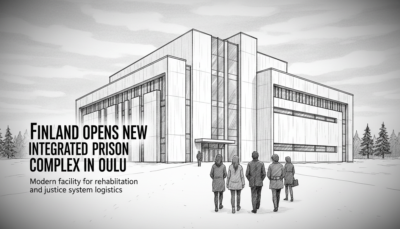Finland Opens New Integrated Prison Complex in Oulu