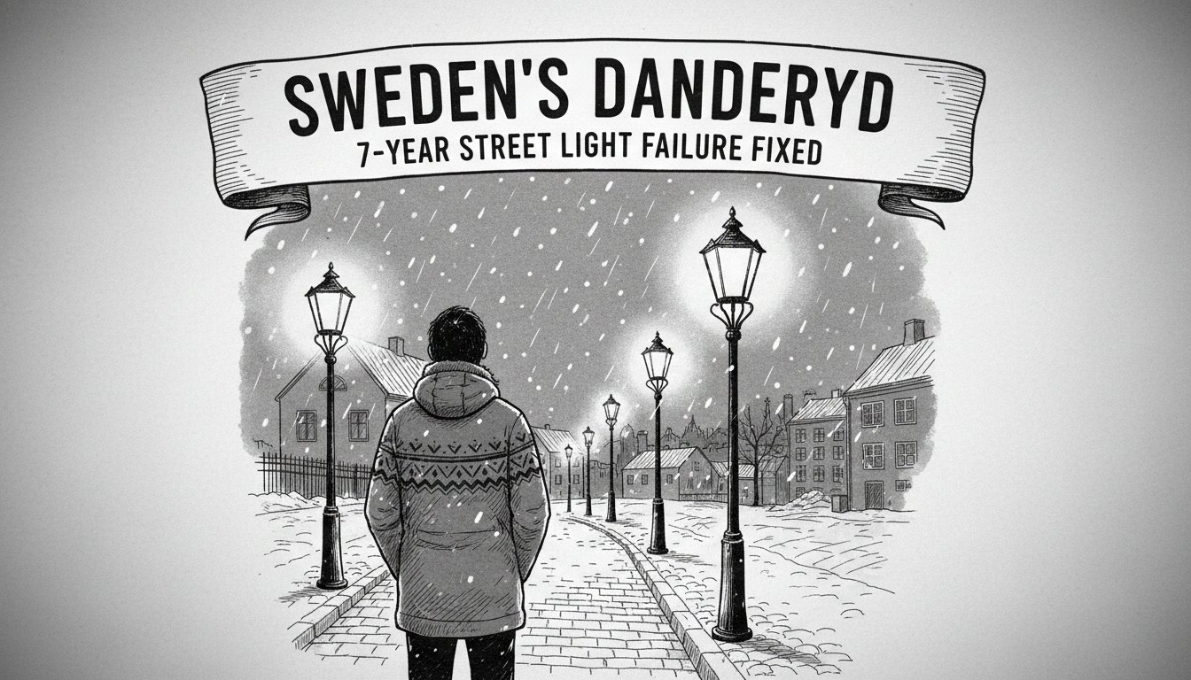 Sweden's Danderyd Fixes 7-Year Street Light Failure