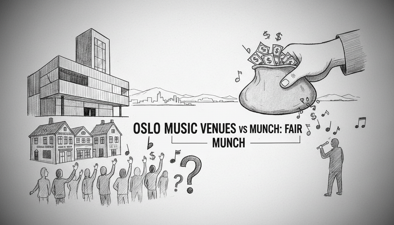 Oslo Music Venues Challenge Munch Museum Over Artist Payments