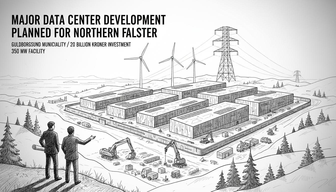 Major Data Center Development Planned for Northern Falster