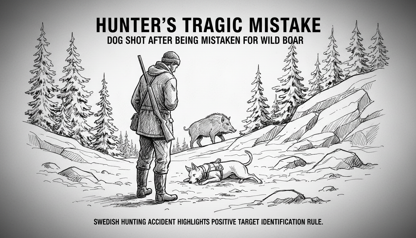 Hunter's Tragic Mistake: Dog Shot After Being Mistaken for Wild Boar