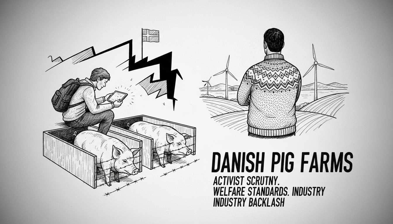 Danish Pig Farms Face Activist Scrutiny Over Welfare Standards