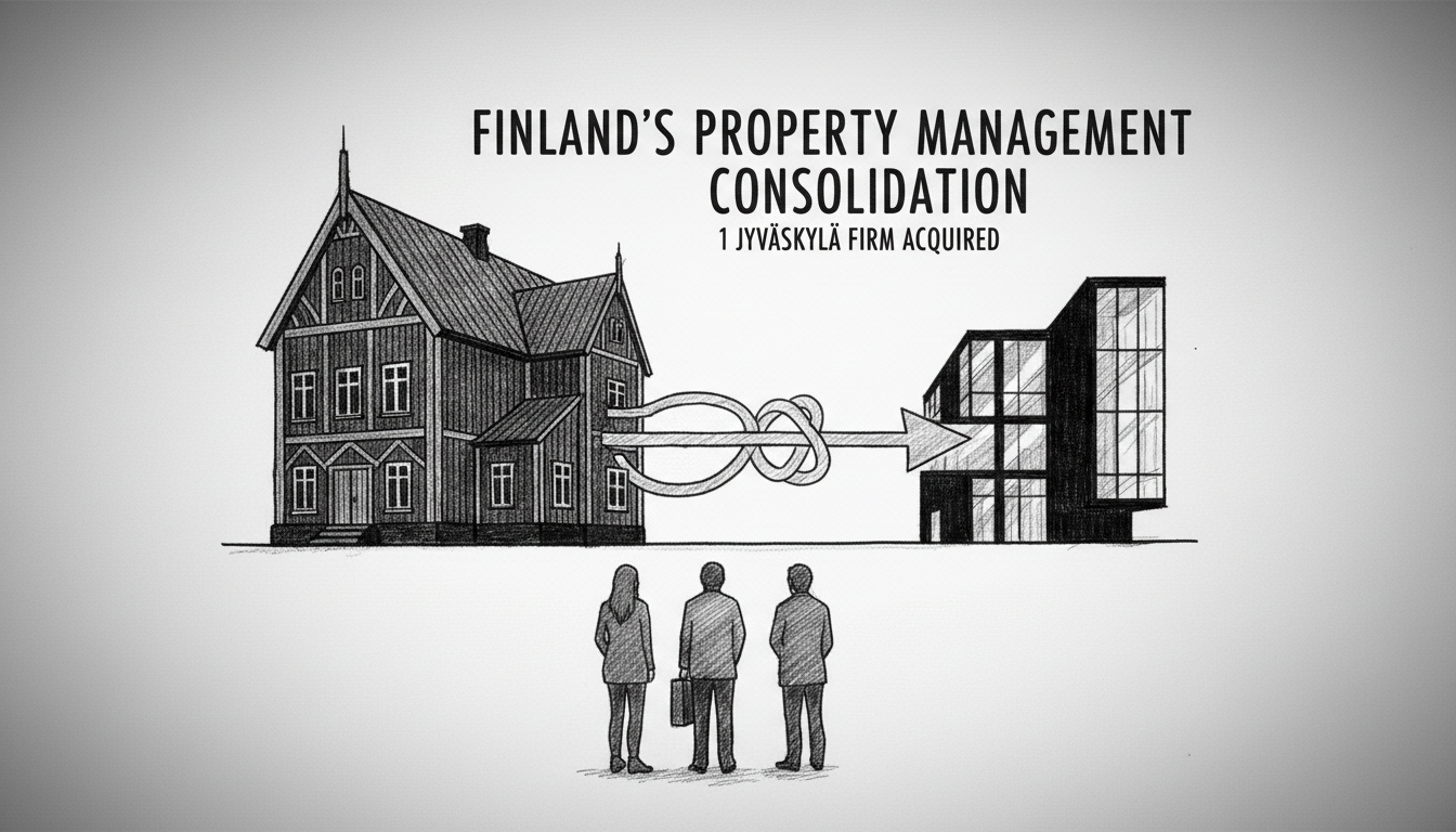 Finland's Property Management Consolidation: 1 Jyväskylä Firm Acquired