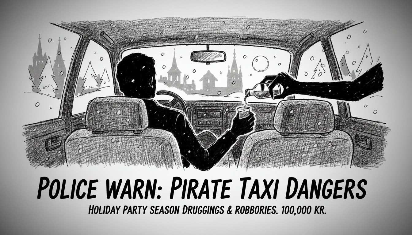 Police Warn of Pirate Taxi Dangers During Holiday Party Season