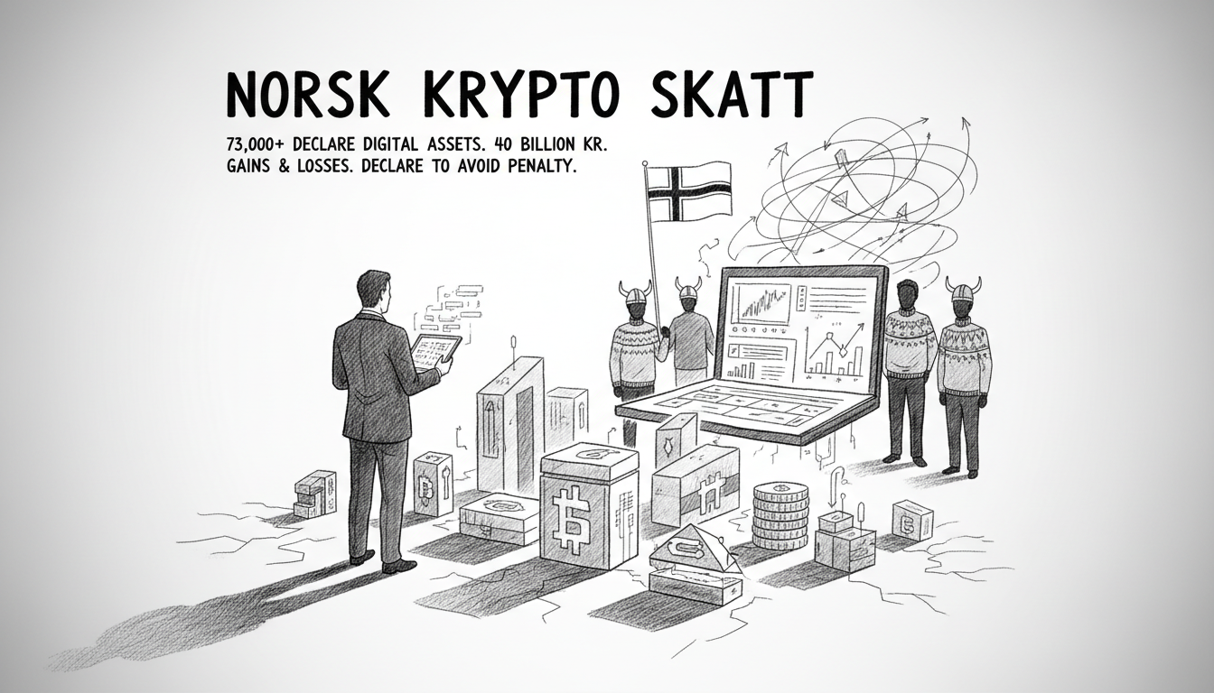 More Norwegians Report Cryptocurrency Holdings in Tax Returns