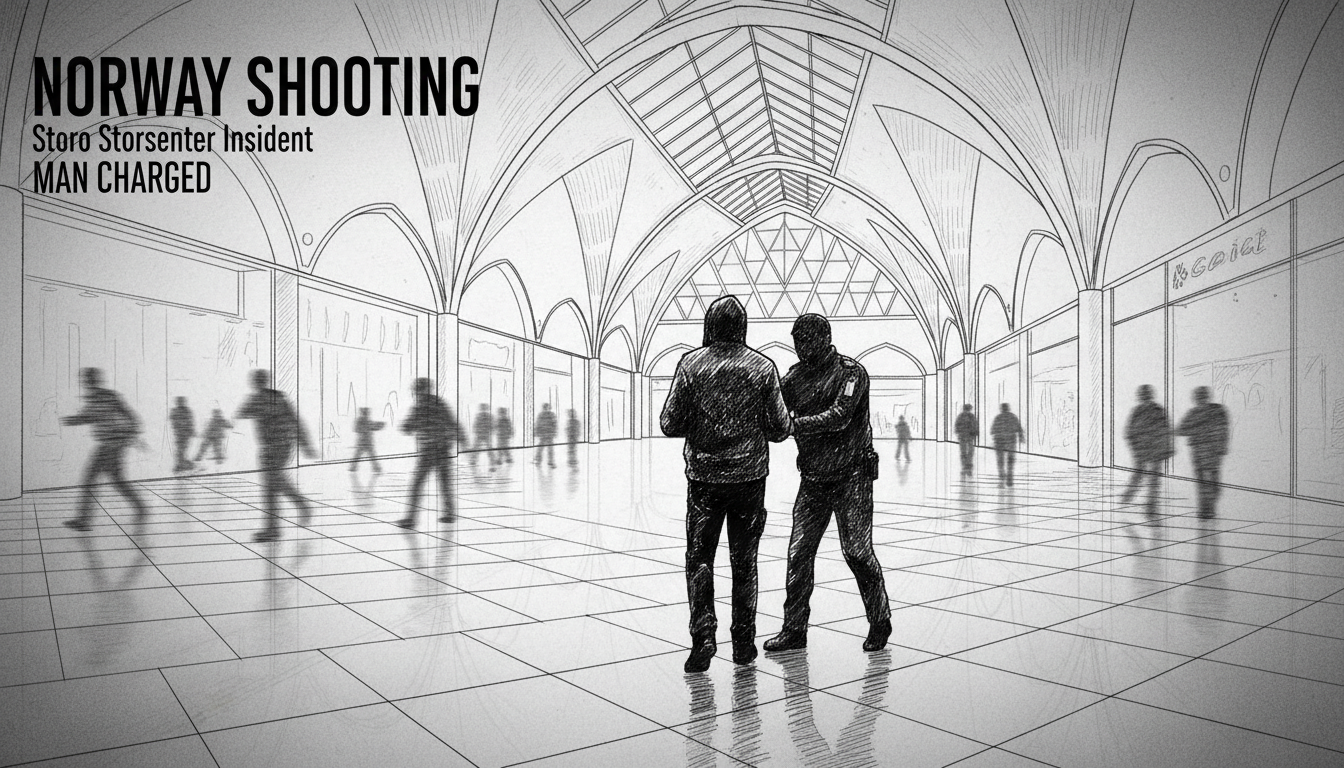 Norway Shooting: Man Charged After Storo Storsenter Incident