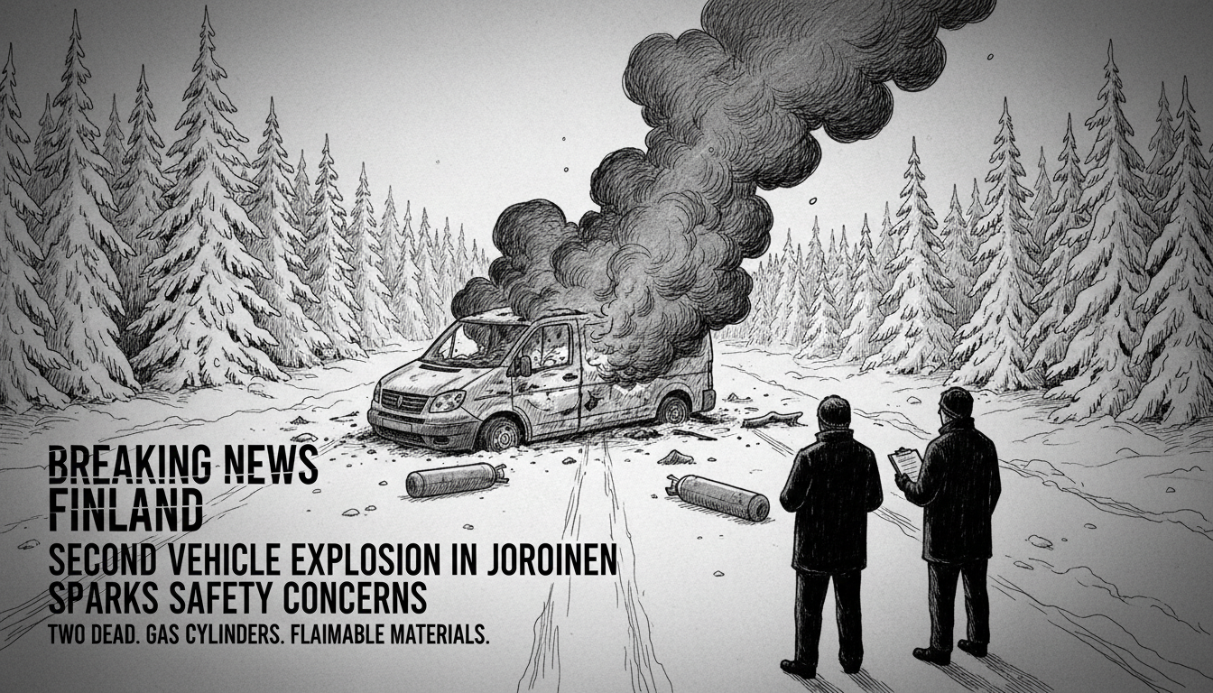 Second Vehicle Explosion in Finland Sparks Safety Concerns