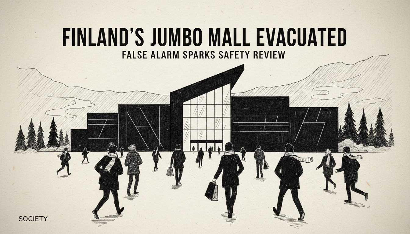 Finland's Jumbo Mall Evacuated: False Alarm Sparks Safety Review