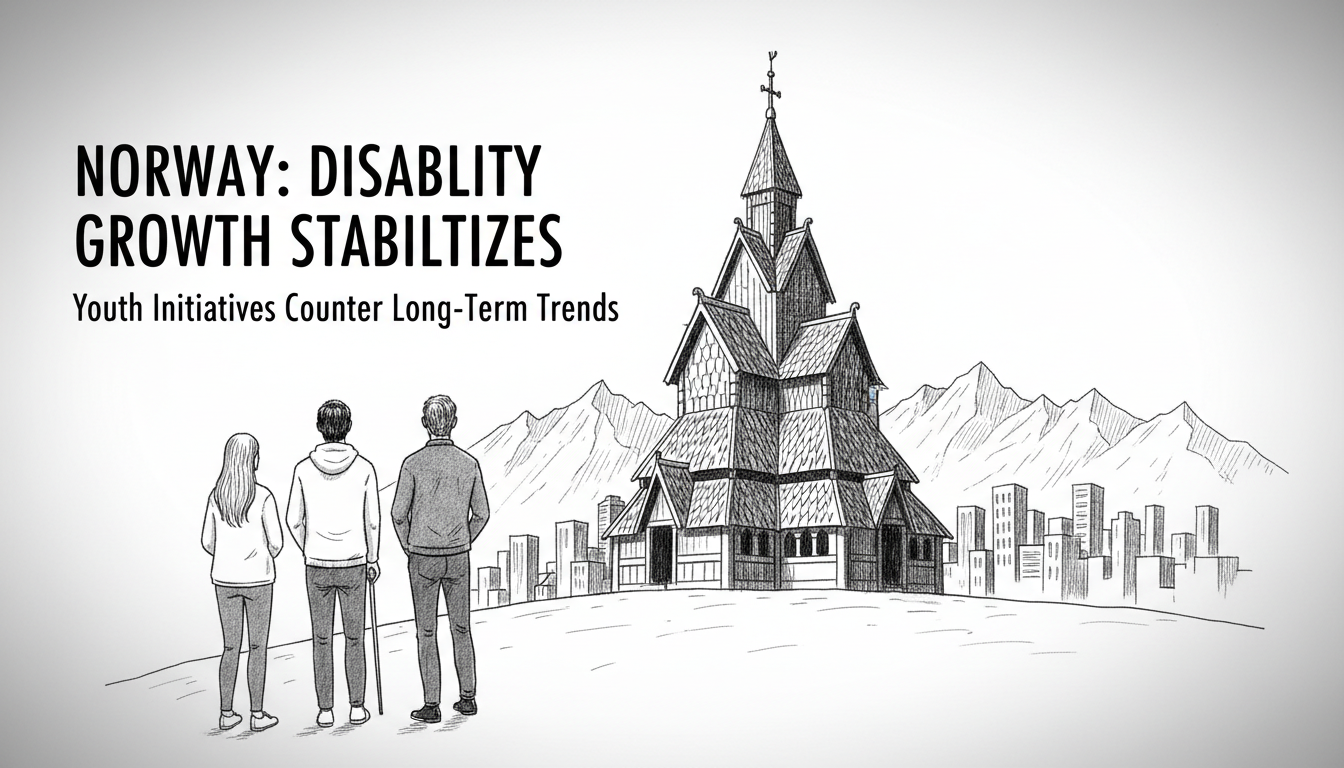 Growth in Young Disability Recipients Levels Off in Norway