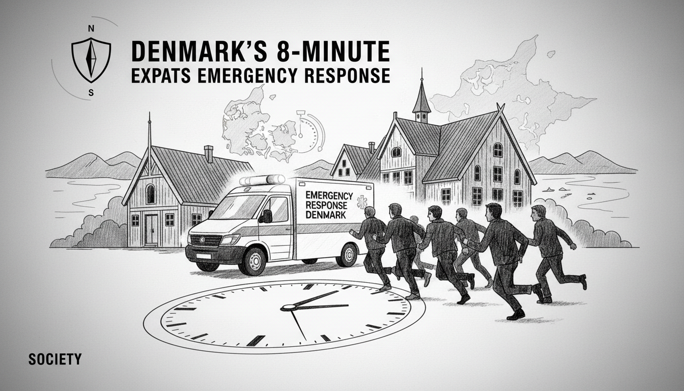 Denmark's 8-Minute Emergency Response for Expats