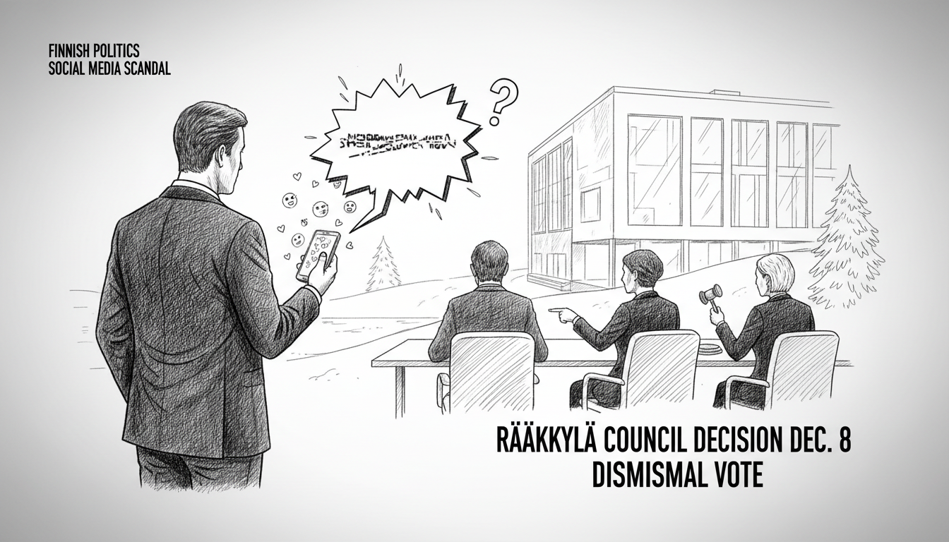 Finnish Municipal Leader Faces Dismissal Over Social Media Conduct
