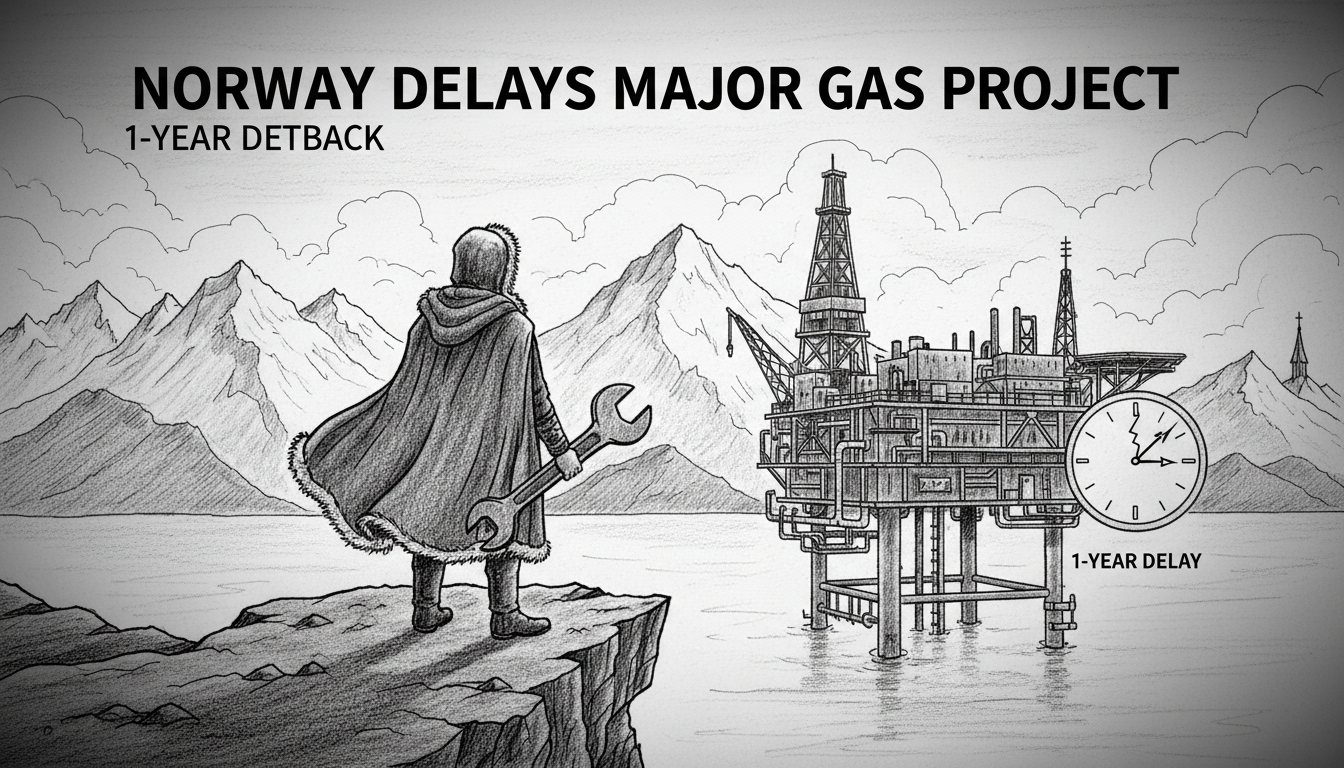 Norway Delays Major Gas Project: 1-Year Setback
