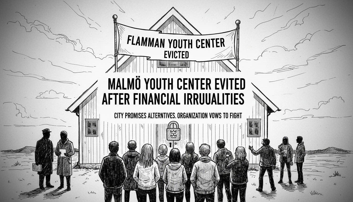 Malmö Youth Center Evicted After Financial Irregularities