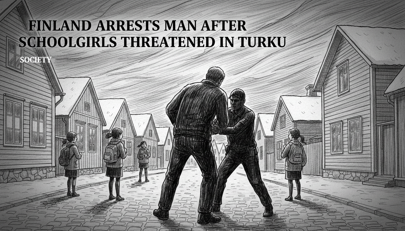 Finland Arrests Man After Schoolgirls Threatened in Turku