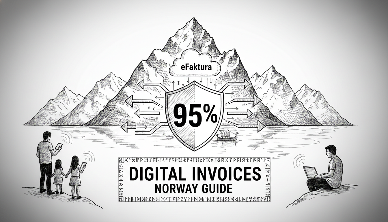 Norway eFaktura Guide: 95% Digital Invoices