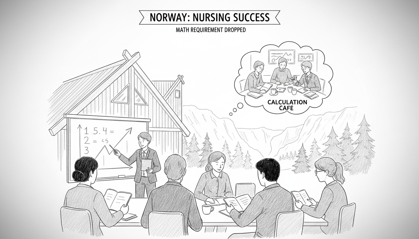 Norway's Nursing Schools See Better Exam Results After Dropping Math Grade Requirements