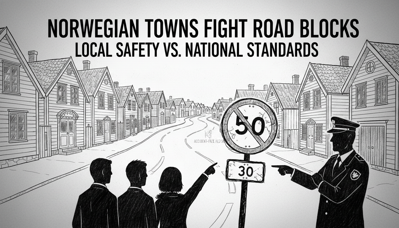 Norwegian Towns Fight to Lower Speed Limits as Officials Resist