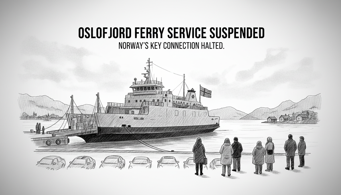 Norway's Key Oslofjord Ferry Service Suspended
