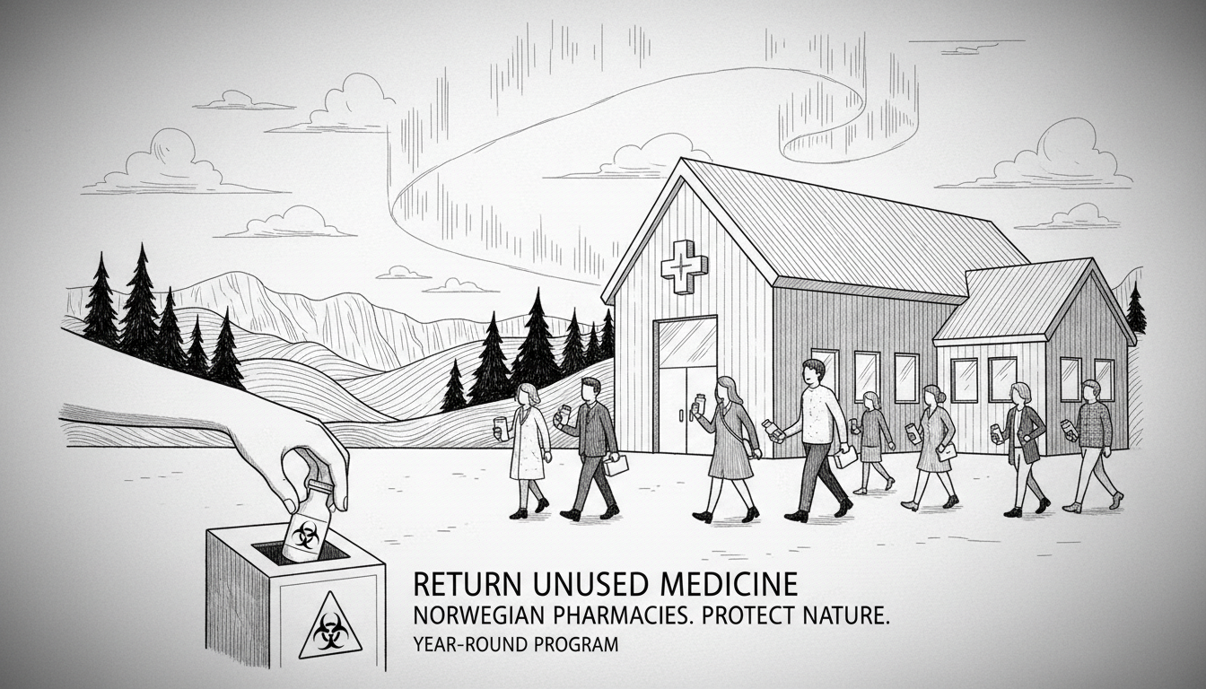 Norwegian Pharmacies Ask Public to Return Unused Antibiotics